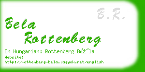 bela rottenberg business card